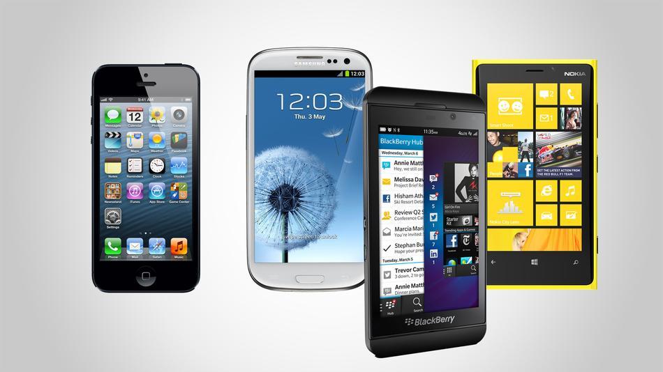 Compare Blackberry 10 to Apple iPhone,Samsung Galaxy,Nokia Lumia 920